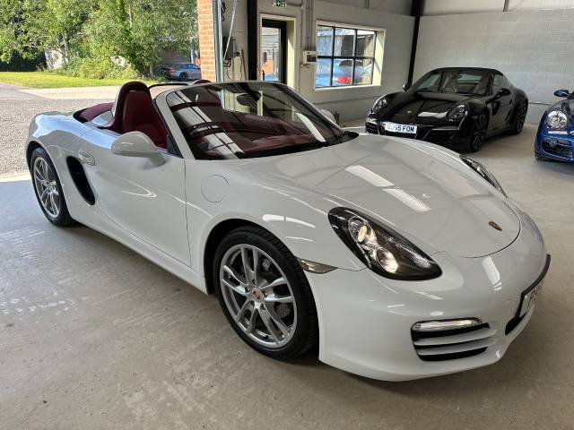 Porsche Boxster 2.7 2dr PDK Convertible Petrol White