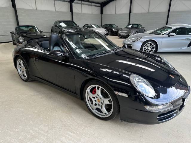 Porsche 911 3.8 Carrera S Convertible Petrol Black