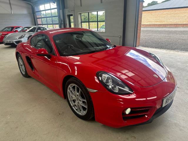 Porsche Cayman 2.7 2dr PDK Coupe Petrol Red